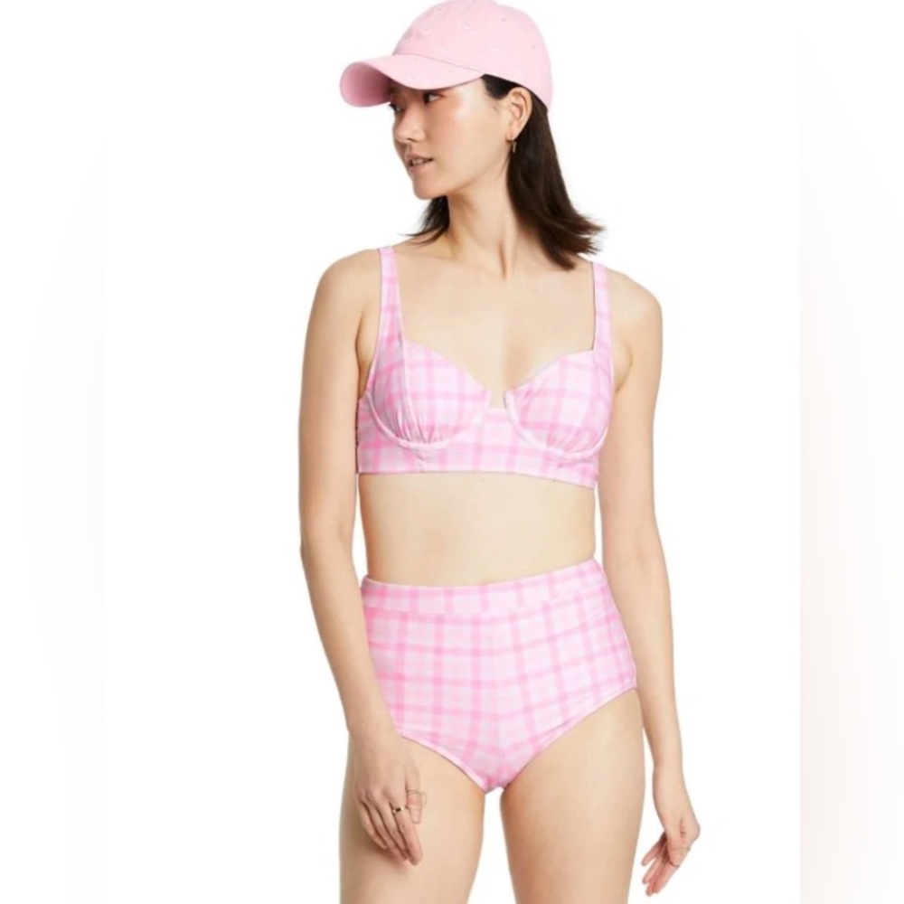 stoney clover lane x target - pink gingham bottoms